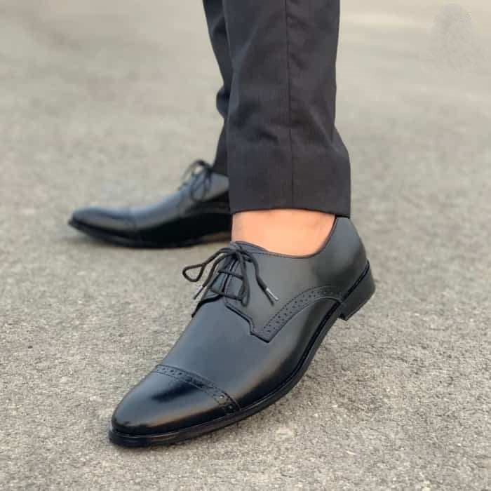 Chaussures De Ville Rehaussantes Pour Hommes VIBLiSS - Talon Caché, Style Oxford à Lacets - Confortables