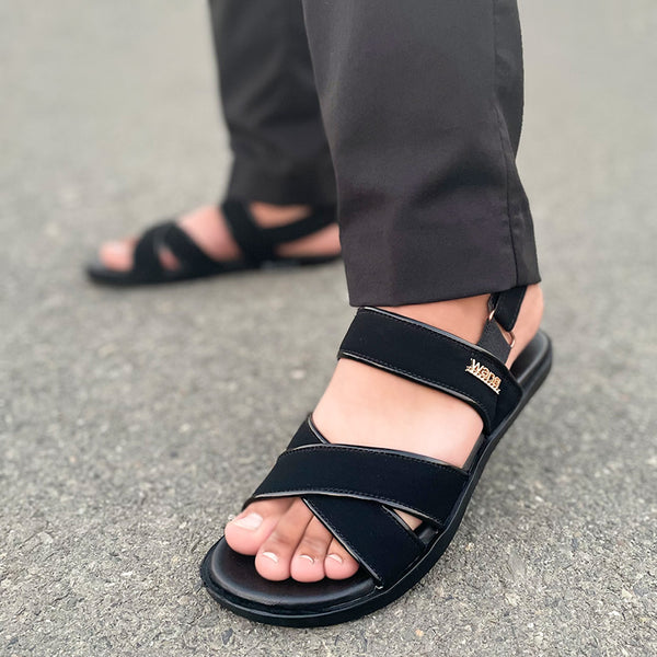 Hedgez Montt Black Sandal WL 53