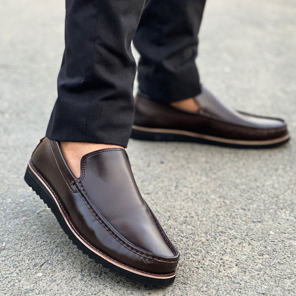 Hedgez Hand-made High Sole Loafer - 9207