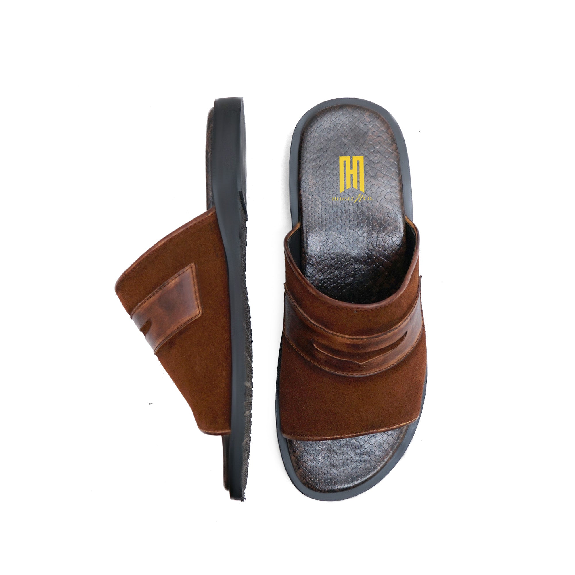 Hedgez Pure Leather Slipper Kaprio- CH49