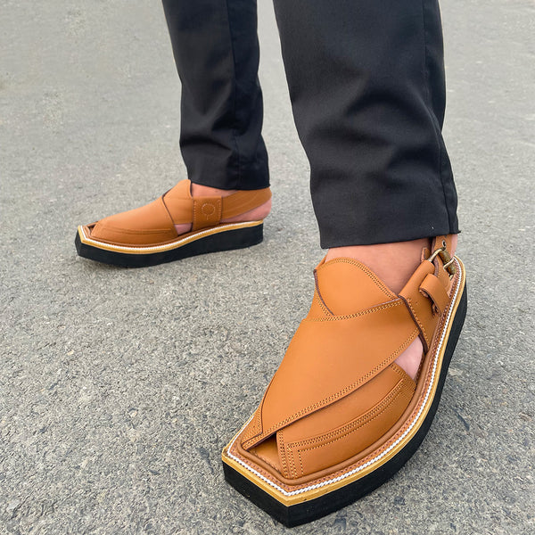 Hedgez Handmade Leather Kaptaan Kherri - 382