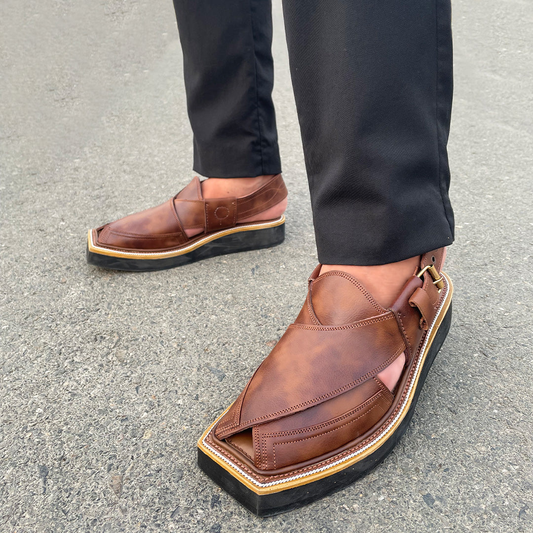 Hedgez Handmade Leather Kaptaan Kherri - 380