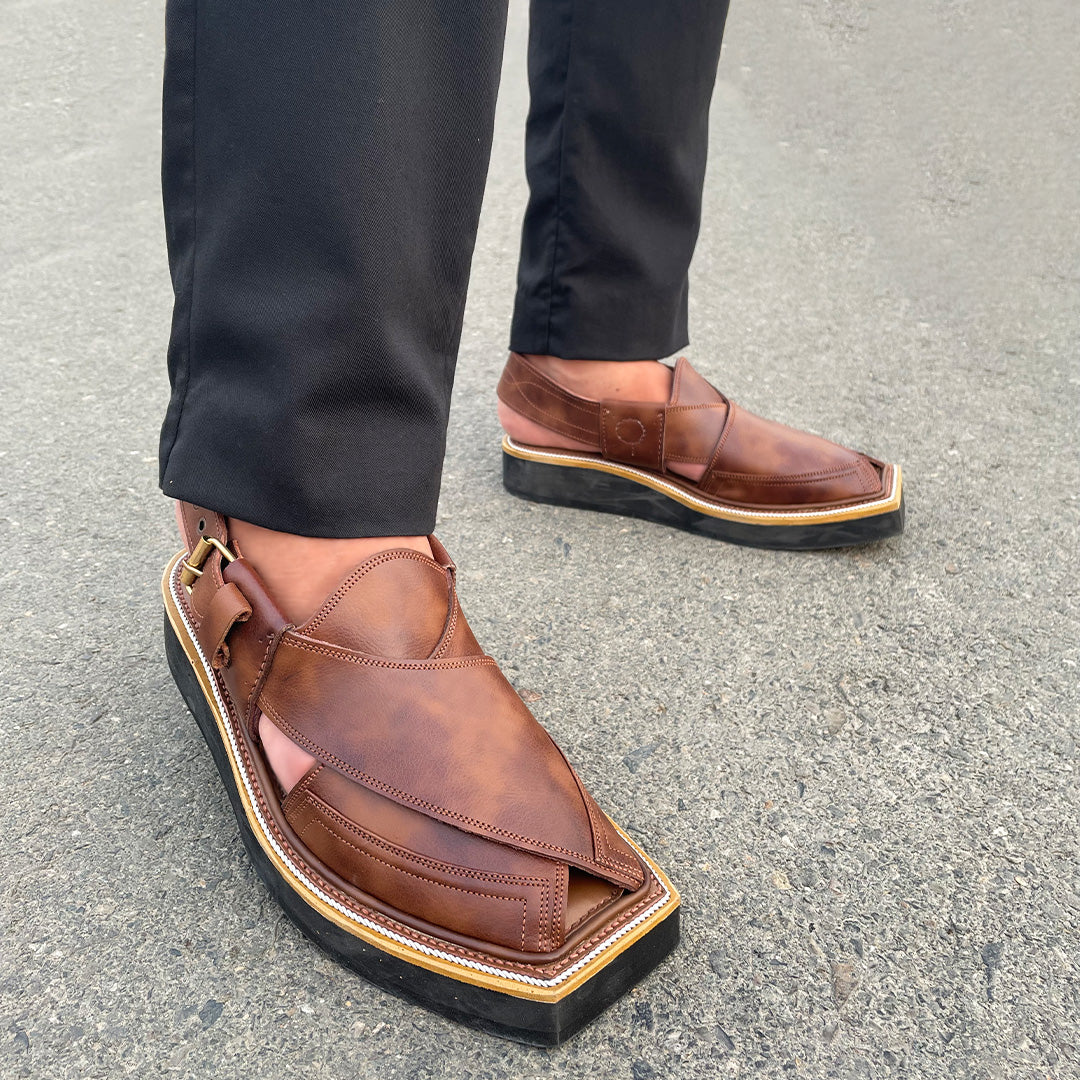 Hedgez Handmade Leather Kaptaan Kherri - 380
