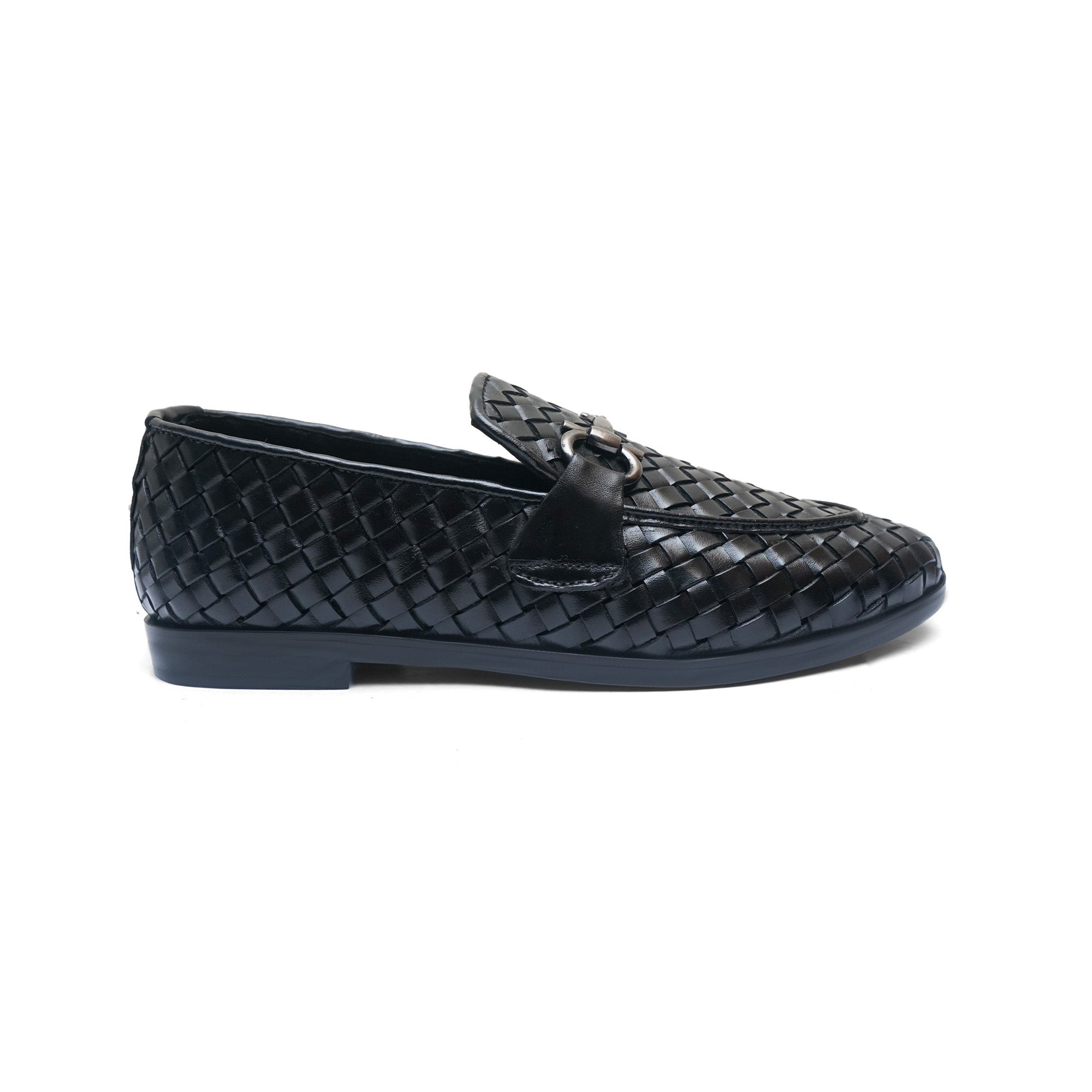 Hedgez Pure Leather Woven Bees Formel Shoe-170