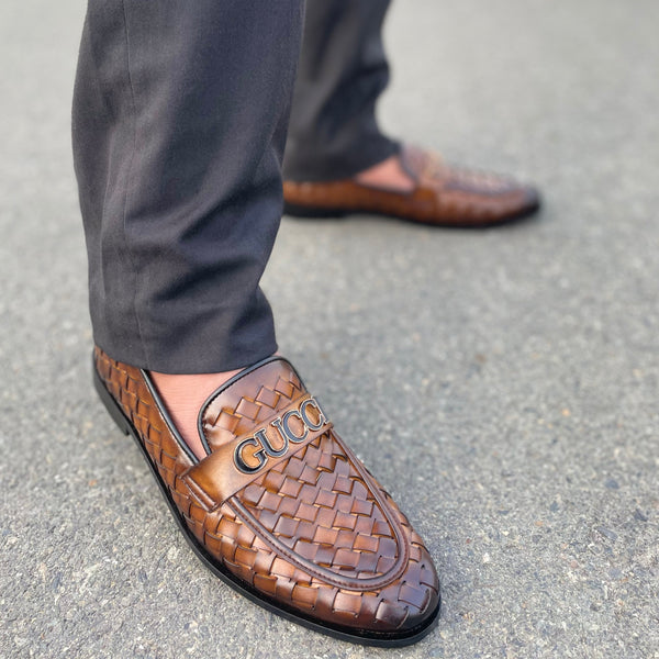 Hedgez Hand-made Woven Formel Shoe  FL 428