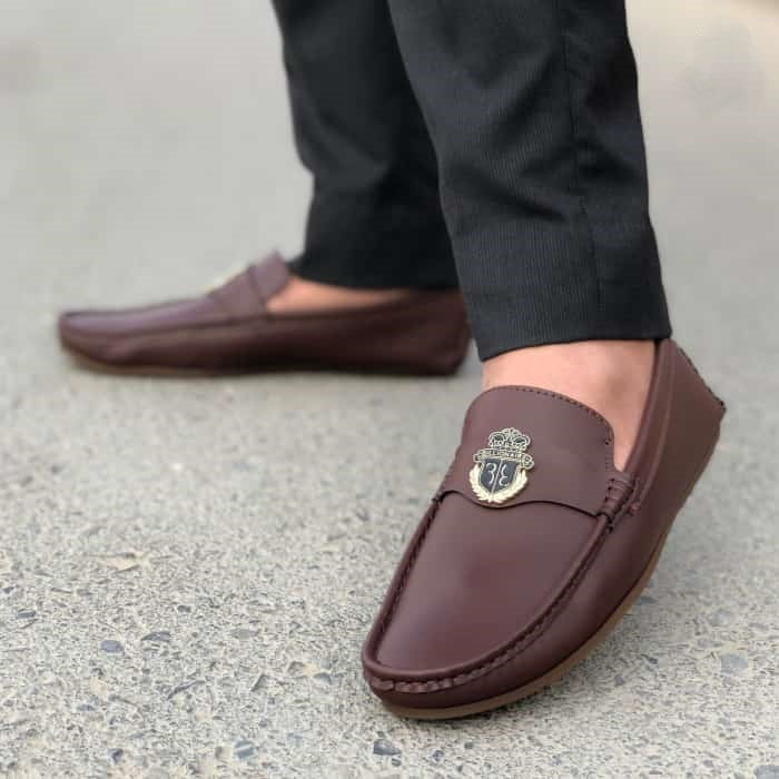 Hedgez Hand Stitch Billionaire Brown Loafer-8059